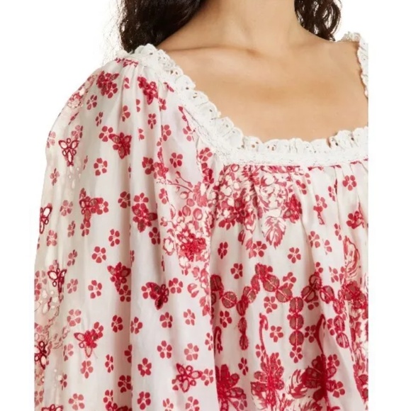 Broderie Anglaise Crop Top BYTIMO - Picture 7 of 9